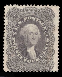 MOMEN: US STAMPS # 37 MINT OG H $1,450 LOT # 20953