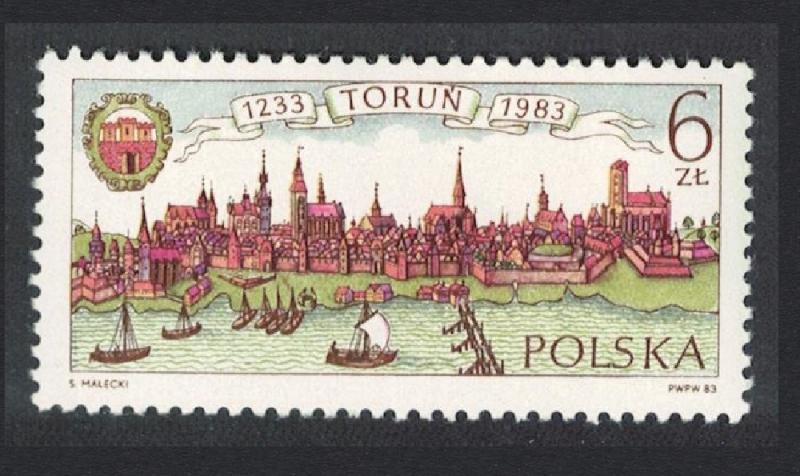 Poland 750th Anniversary of Torun 1v SG#2890