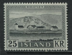 Iceland 25 kronor mint o.g. hinged