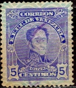 Venezuela; 1932: Sc. # 293: Used Perf. 12 1/2 Single Stamp