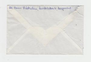 SAAR 1954 COVER AIRMAIL TO NEW YORK, 76f RATE (SEE BELOW)