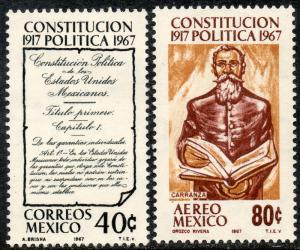 MEXICO 976,C322 50th Anniversary of the Constitution MINT, NH. VF.