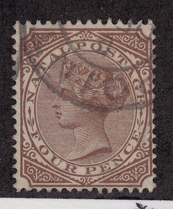 NATAL Used Scott # 70 Queen Victoria (1 Stamp) -1