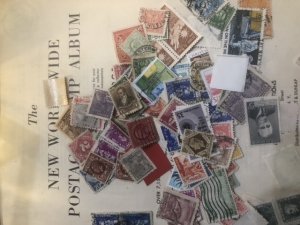 The New World Wide Postage Stamp Album Nice Ireland & More