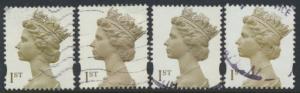 Machin 1st Millennium  SG 2124 / d  SC# MH335 -MH336  Used copies - see details