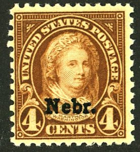 U.S. #673 MINT OG LH