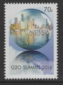 AUSTRALIA SG4184 2014 G20 LEADERS SUMMIT MNH