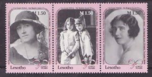Lesotho-Sc#776a- id9-unused NH set-Queen Mother birthday-1990-