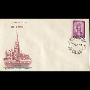 INDIA 1964 - FDC-394 Pope