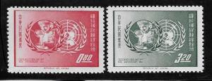 ROC China Taiwan 1962 15th anniversary of UNICEF MNH A112