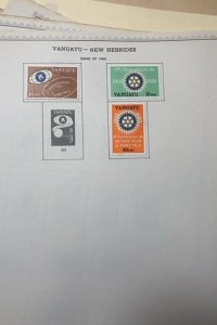 W.W. STAMPS ON STOCK PAGES LOTS OF MINT