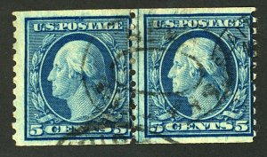 U.S. #496 USED PAIR