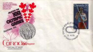 Canada, First Day Cover, Olympics