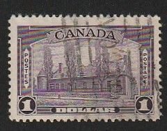 1938    Canada  Chateau    Sc# 245   FVF Used