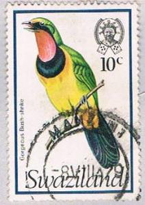 Swaziland 251 Used Bush Shrike 1976 (BP2603)