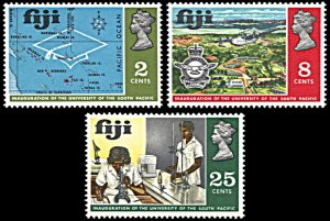 Fiji 283-285, MNH, University of the South Pacific