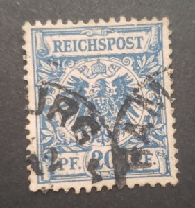 German Stamp 1889 a 1890