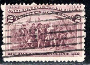 United States Scott # 231, used