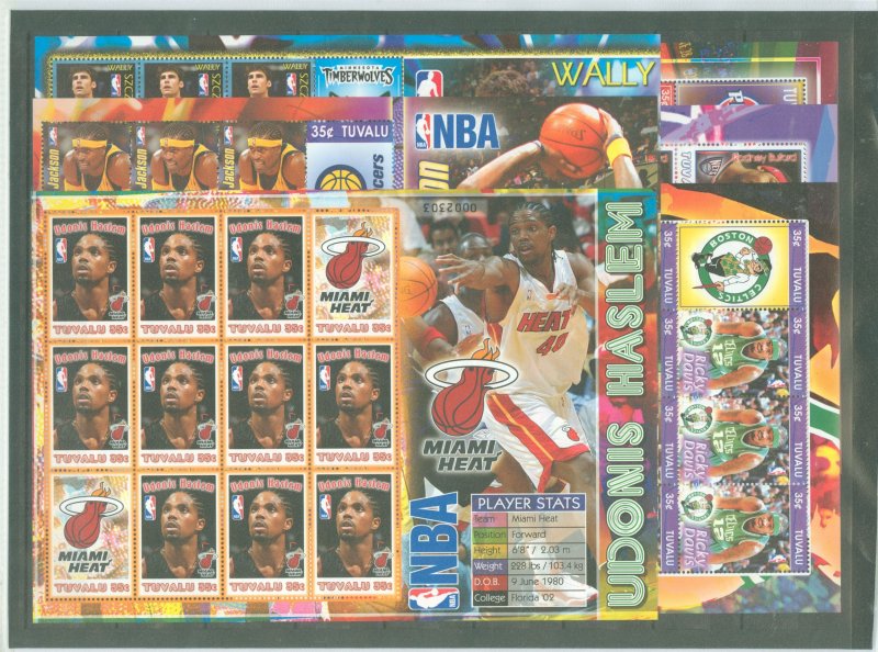 Tuvalu #988-93  Single (Complete Set) (Sports)