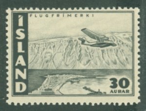 Iceland #C22 Unused Single
