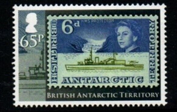 BRITISH ANTARCTIC TERR. SG603 2013 65p ANN OF FIRST BRITISH ANTARCTIC TERR MNH