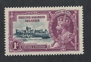 SOLOMON ISLANDS SC# 63 VF MNH 1935