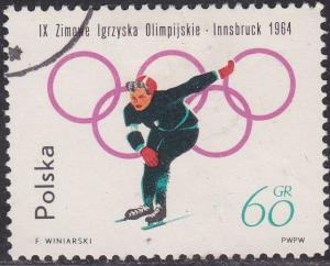 Poland 1201 Olympic Speed Skating 1964