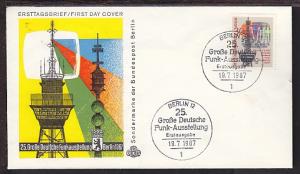  Germany Berlin 1967 U/A FDC BIN