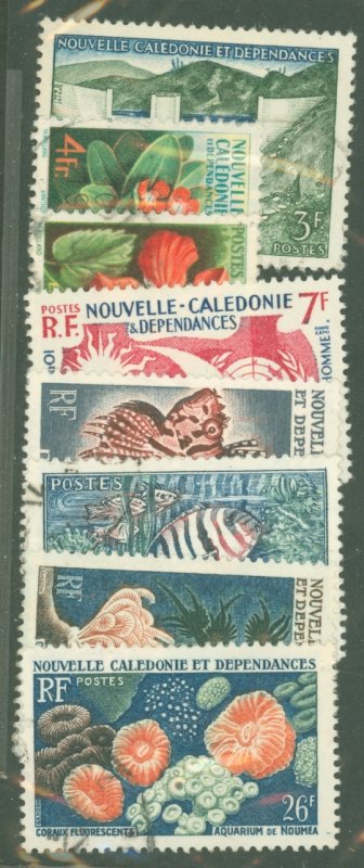 New Caledonia #303-310  Single (Complete Set)