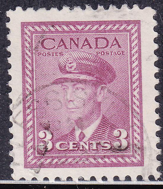 Canada 252 King George VI WWII War 1943