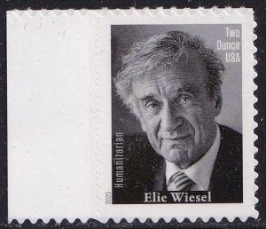US new issue (mnh) ($1.07, two-ounce rate) Elie Wiesel (2025)