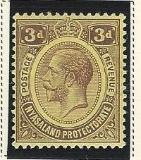 Nyasaland Protectorate mh sc. 16