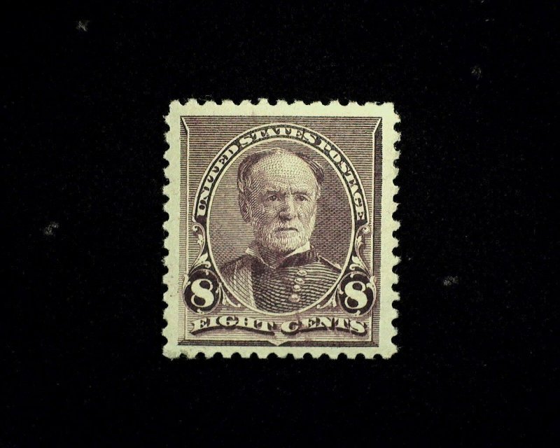 HS&C: Scott #225 MNH Fresh Boxy margin stamp Choice Vf/Xf US Stamp