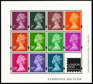 Great Britain 2010 Scott #MH323a Mint Never Hinged