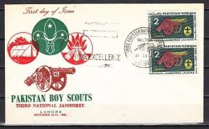 Pakistan, Scott cat. 121. 3rd National Jamboree. First day cover. ^