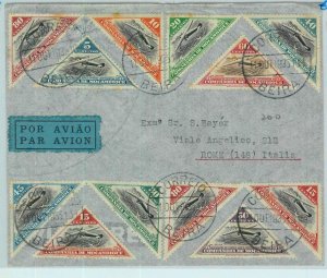 BK1592 - MOZAMBIQUE - Postal HISTORY - AIRMAIL COVER to ITALY 1935 - Very Nice!-