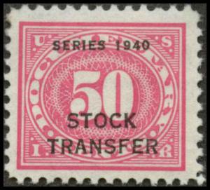RD52 Mint VF H Stock Transfer