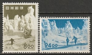 Japan 1951 Sc 523-4 set MNH**