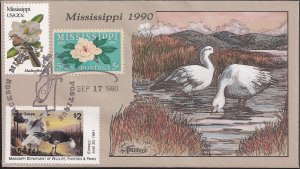 Group of 21 Fred Collins Hand Painted Milford State Duck FDCs - Closeout Sale