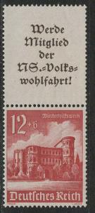 Germany Scott # B182, label A11.3, mint nh, se-tenant, Mi# S264