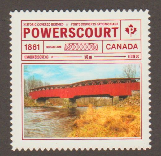 3182  Covered bridge    - MNH