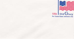 U.S. # U633, Old Glory, Stamped Envelope, Mint