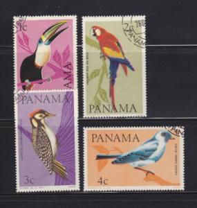 Panama  Scott 462-462C Favor Canceled CTO 1965 Bird set