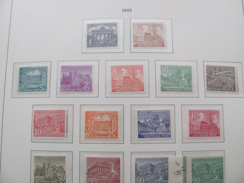 GERMANY BERLIN LIGHTHOUSE  ALBUM   1949-1990 MNH SOME BIG SETS SIGNED XF  (194)