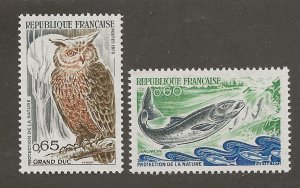 FRANCE   SC #  1338 - 9   MNH