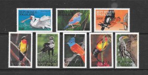 BIRDS - TOGO #1616/23 MNH (SEE NOTE)