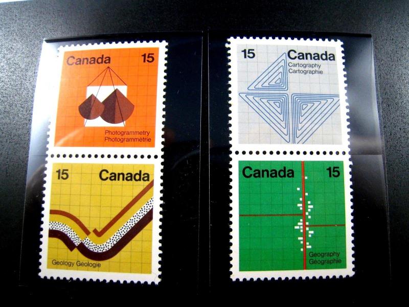 CANADA - SCOTT # 582 - 585   -   MLH                  (can-34)