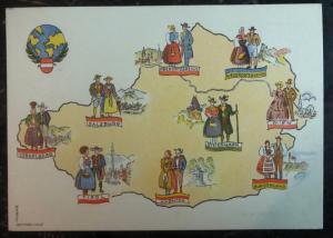 1948 Vienna Austria Picture Postcard Cover Greets Her Friends All Over The World