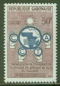GABON Scott 150 MNH** rotary international stamp 1959