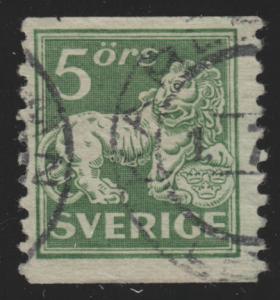 Sweden 116 Heraldic Lion 1925